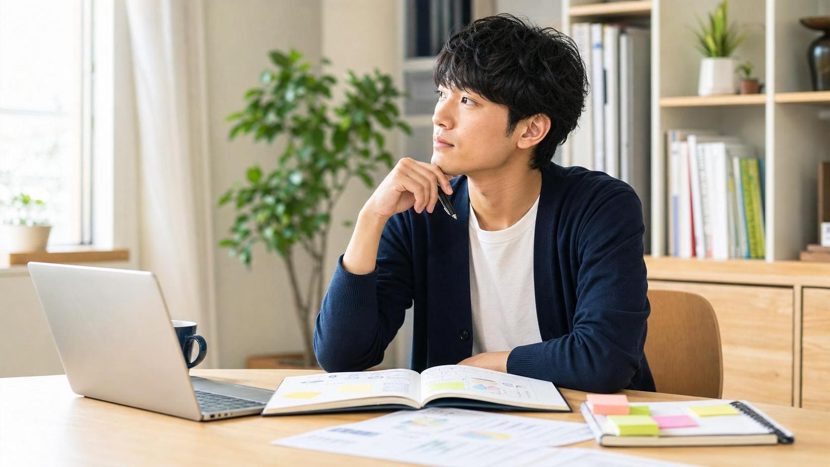 第二新卒でキャリアの軸がない時はどうする？自己分析と相談先の考え方のイメージ画像